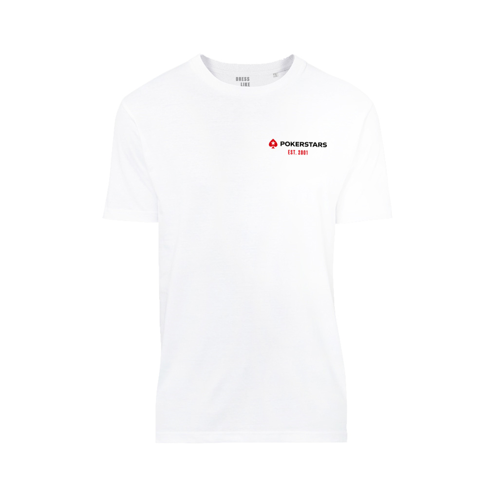 PokerStars Classic White T-shirt
