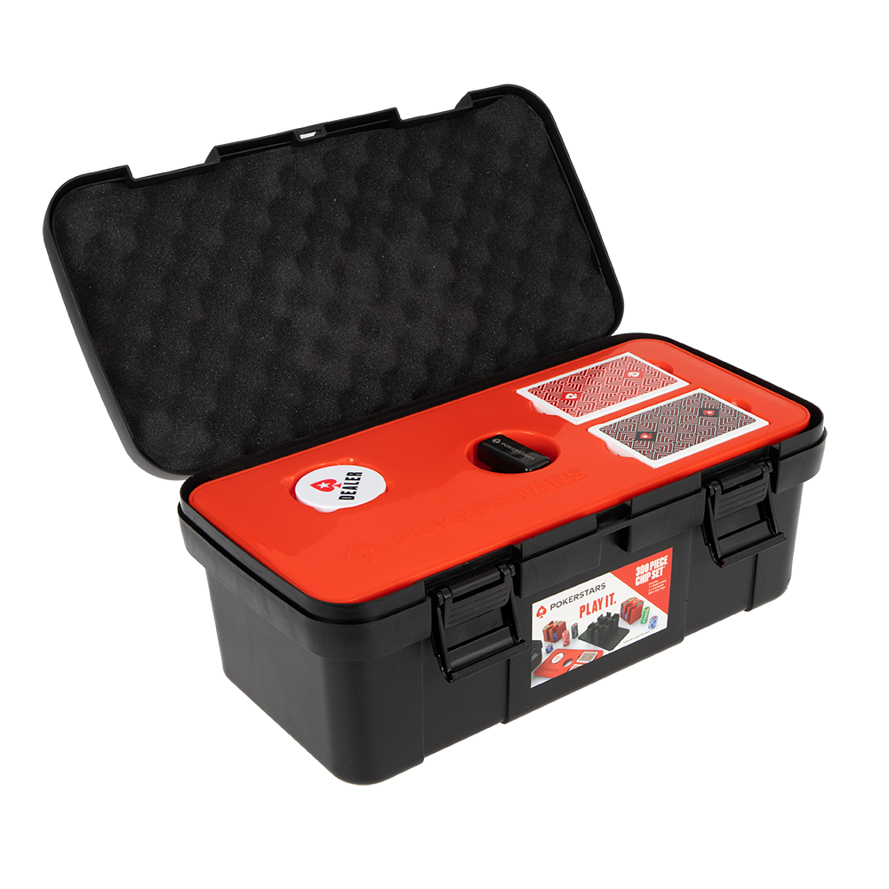 POKERSTARS 300 PIECE ON-THE-GO CHIP SET