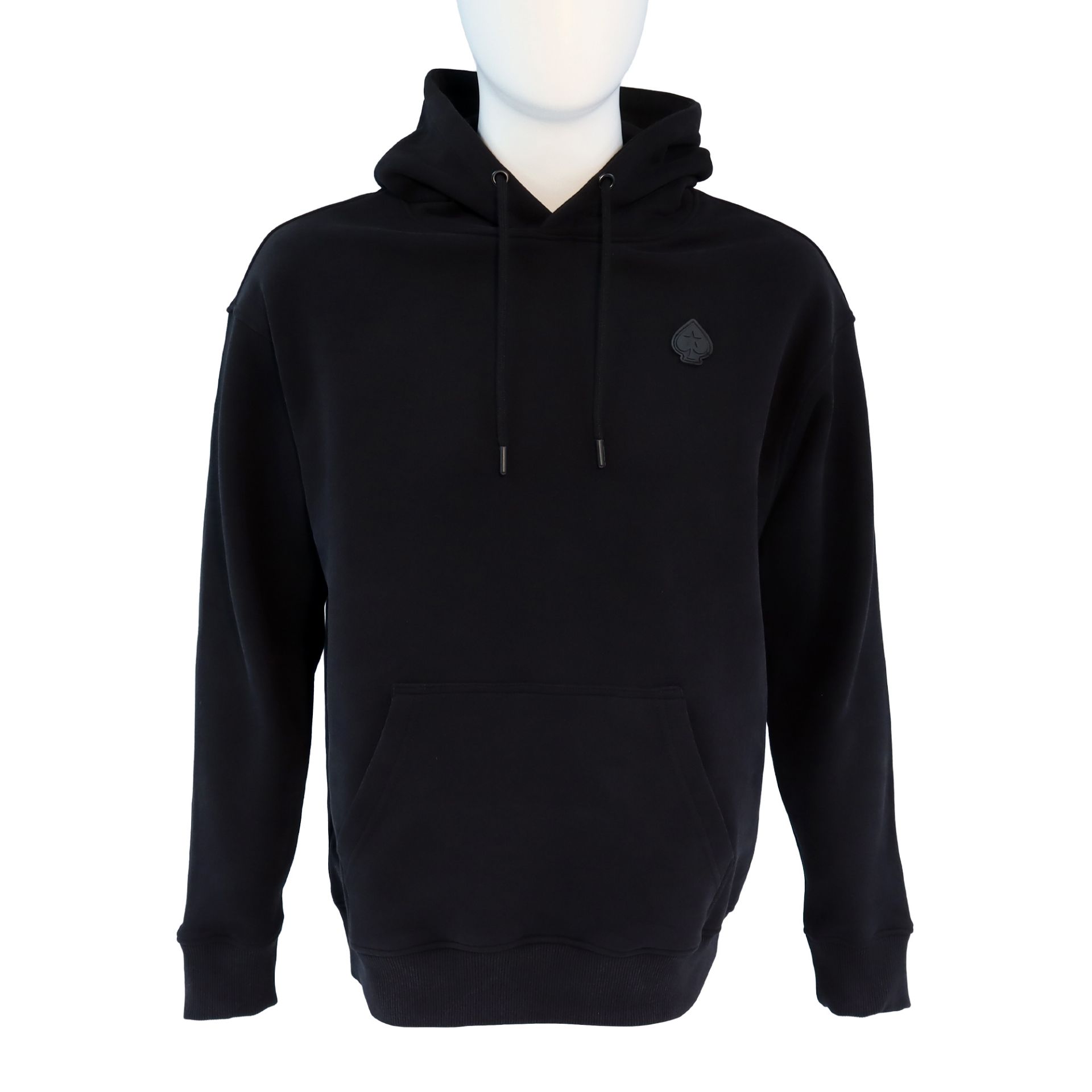 POKERSTARS FOUNDATION SPADE BADGE BLACK HOODIE
