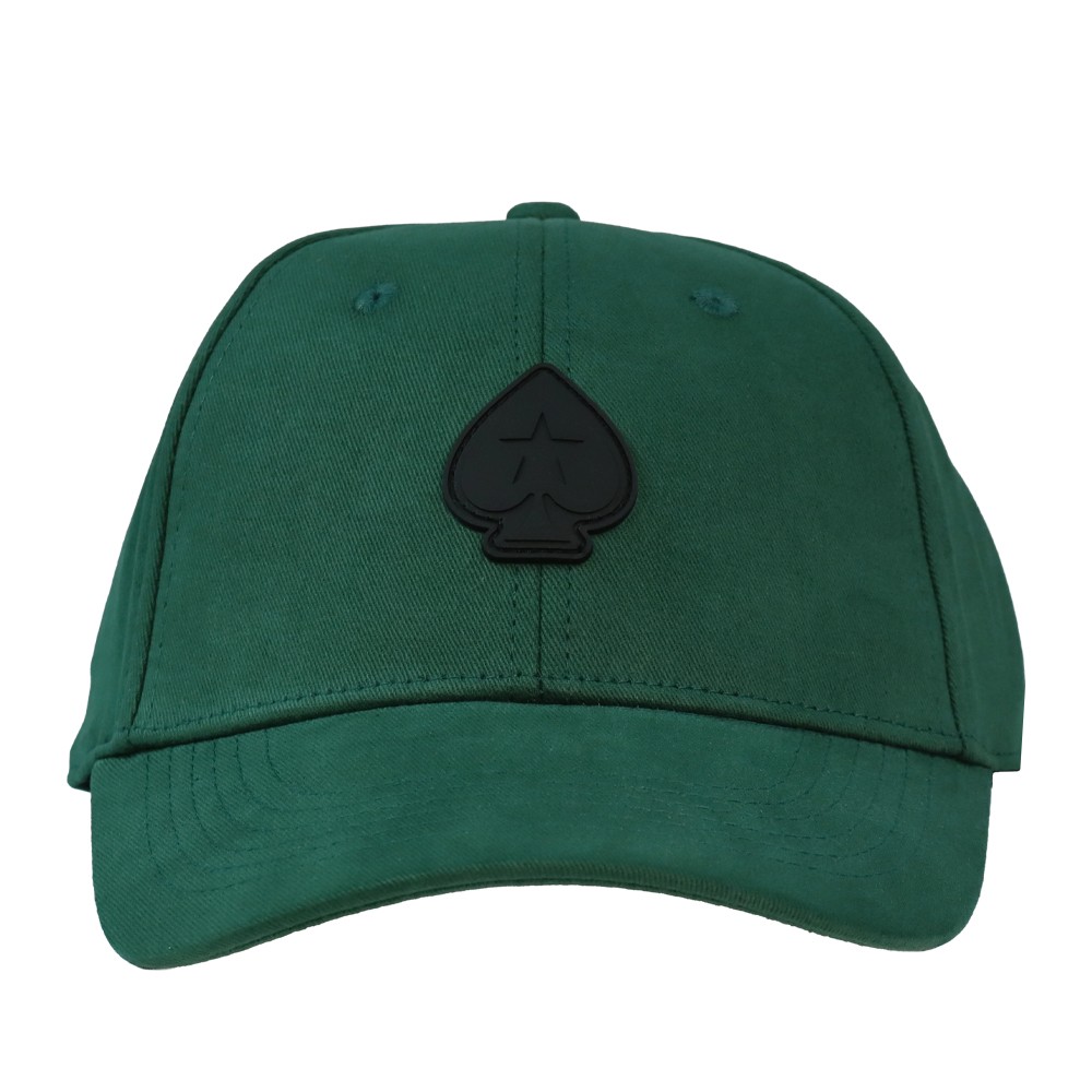 POKERSTARS FOUNDATION SPADE BADGE GREEN BASEBALL CAP